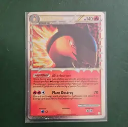 Pokemon TCG Heartgold Soulsilver Typhlosion Prime Holo Card 110/123 - Image 1