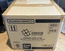 🔥 Gundam Card Game Newtype Rising GD01 Sealed Case (12 booster) English - Image 1