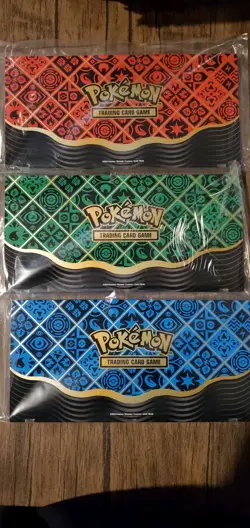 Pokemon TCG Magnetic 3 Card Protector Paldean Fates Premium Collection - Set - Image 2