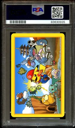 PSA 10 GEM MINT Mario Pikachu KING OF HEARTS Playing Card 2016 Pokemon Card 935 - Image 3