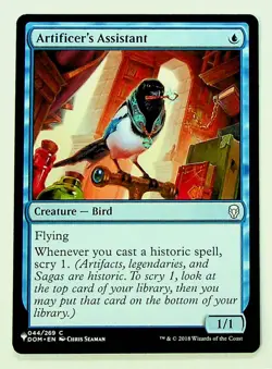 Artificer's Assistant - Dominaria Regular Card - Image 1