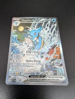 Kingdra ex SVP 131 BOX FRESH NEAR MINT Shrouded Fable Black Star Pokemon Card - Image 3