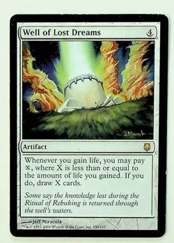 Well of Lost Dreams - Darksteel Regular Card - Image 1