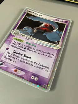Pokemon EX Dusclops-EX Holo Card 94/106 Emerald LP - Image 2