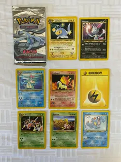 Pokemon Neo Trading Cards (Missing 3 cards) - Image 1