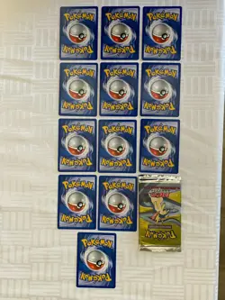 Pokemon Neo Trading Cards 11 pack w/ extra card - Image 2