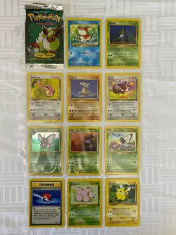 Pokemon Trading Cards - includes Holo Venomoth - Image 1