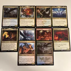Mtg Dragon Rare Card Lot - Image 1