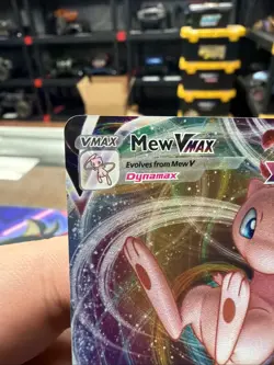 Mew VMAX 114/264 Pokemon TCG Card From Fusion Strike Near Mint See Pics - Image 2