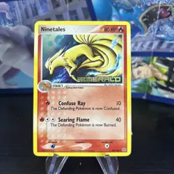 Ninetales Stamped Pokemon Card TCG Emerald Reverse Holo 38/106 DMG Read Desc. - Image 1