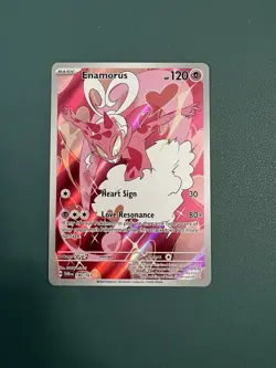 Enamorus Twilight Masquerade Illustration Rare Pokemon TCG Card 180/167 - Image 1