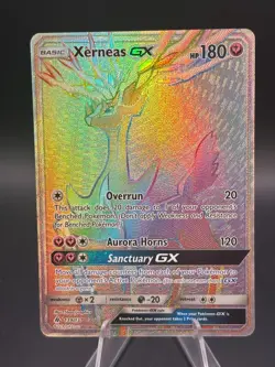 Xerneas GX Secret 139/131 Sm-Forbidden Light Holo Card Pokemon Card - Image 1