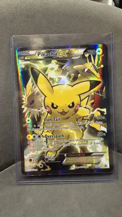 Pikachu EX XY124 Promo Card Jumbo Card - Image 1