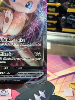 Mew VMAX 114/264 Pokemon TCG Card From Fusion Strike Near Mint See Pics - Image 4
