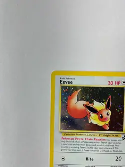 Eevee 11 Promo Pokemon Card - Image 3