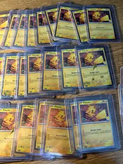 42x Pokemon TCG - Pikachu Pokemon day 051/162 ( 42 Card Lot ) - Image 3