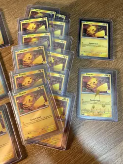 42x Pokemon TCG - Pikachu Pokemon day 051/162 ( 42 Card Lot ) - Image 4