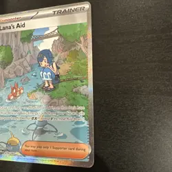 Lana's Aid Twilight Masquerade Holo Card 219/167 Sv06 - Image 3