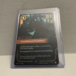 League of Legends Deadbloom Predator 161/298 Shadow Isles Unit Regular Card - Image 1