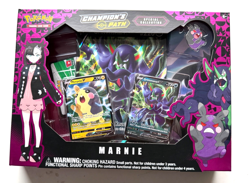 Pokemon TCG Champions Path Trainer Marnie Special Collection OPENED 2020 - Image 1