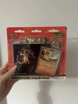 Pokemon TCG Ascended Heroes Tech Sticker Collection Charmander - Image 1