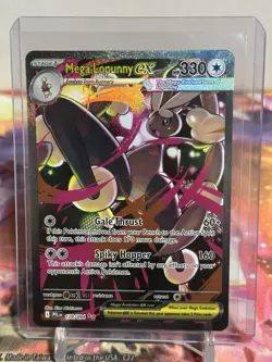 Mega Lopunny ex Special Illustration Rare Phantasmal Flames 128/094 NM Pokemon - Image 1