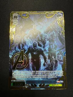Weiss Schwarz MARVEL Avengers PR+ Promo Card Japanese Earth’s Mightiest Heroes - Image 1