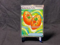 Buddy-Buddy Poffin 167/132 Ultra Rare Mega Evolution Pokemon NM - Image 1