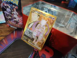 Team Rocket's Mewtwo ex - 240/182 - Pokemon Destined Rivals Gold Hyper Rare NM - Image 4