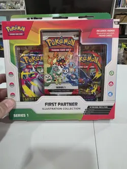 Pokemon TCG First Partner Illustration Collection Series 1 Box Sealed NEW - Image 1
