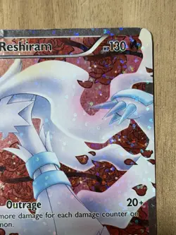 Pokemon TCG Card Reshiram RC22/RC25 Full Art Ultra Rare Legendary Treasures MP - Image 3