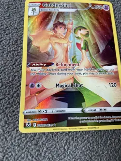 Gardevoir & Diantha TG05/TG30 NM Silver Tempest Trainer Gallery Pokemon Card - Image 2
