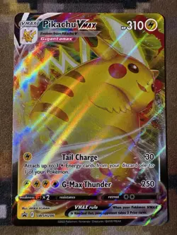 PIKACHU VMAX SWSH286 & PIKACHU V SWSH285 PROMO CARDS NM Pokemon TCG Black Star - Image 4