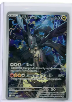 Pokemon TCG N's Zekrom MEP 031 Mega Evolution Black Star Promo NM/M - Image 1