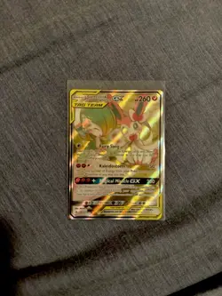 Gardevoir & Sylveon GX TAG TEAM Full Art Holo 205/214 SM Unbroken Bonds - Image 4