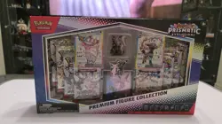 Pokemon TCG Prismatic Evolutions Premium Figure Collection Box factory Sealed - Image 1