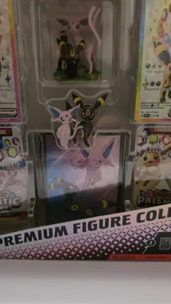Pokemon TCG Prismatic Evolutions Premium Figure Collection Box factory Sealed - Image 4