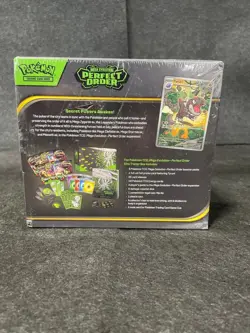 Pokemon TCG: Mega Evolution Perfect Order Elite Trainer Box, Sealed Box is Worn - Image 4