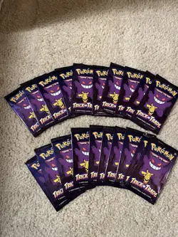 Pokemon TCG BOOster Gengar Trick Or Trade 2022 - 20 packs - Image 1