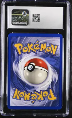 CGC 9 Poliwrath Shadowless Base Set 1999 13/102 holo Pokemon graded card - Image 2