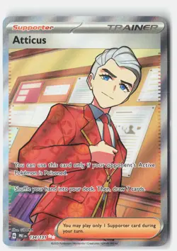 ATTICUS - 134/131 134/131 HOLO ULTRA RARE SV: PRISMATIC EVOLUTIONS POKEMON NM - Image 1