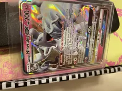 Alolan Ninetales GX Lost Thunder Pokemon Card 132/214 Ultra Rare Holo Card NM - Image 5