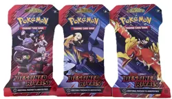 Pokemon Destined Rivals Booster Pack 3 Packs Scarlet & Violet Hard to Find - Image 2