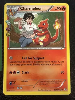 2016 POKEMON GENERATIONS RADIANT COLLECTION CHARMANDER RC3/RC32 COMMON - Image 1