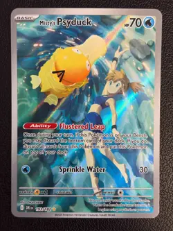 Pokemon Misty's Psyduck 193/182 Destined Rivals - Image 1