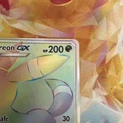 Pokemon TCG: Umbreon GX Rainbow Secret Rare Full Art Holo 154/149 🔥 NM - Image 3