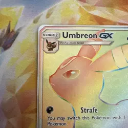 Pokemon TCG: Umbreon GX Rainbow Secret Rare Full Art Holo 154/149 🔥 NM - Image 4