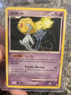 Pokemon TCG Uxie 43/146 Legends Awakened NM/LP - Image 1