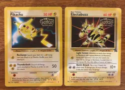 Pokemon TCG WB First Movie Promo Bundle- Electabuzz #4 & Pikachu #3.Vintage 1999 - Image 1