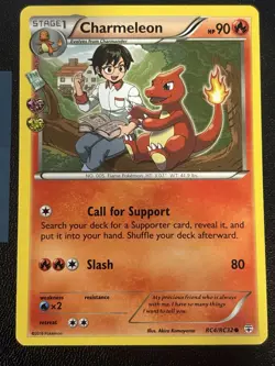 2016 POKEMON GENERATIONS RADIANT COLLECTION CHARMANDER RC3/RC32 COMMON - Image 1